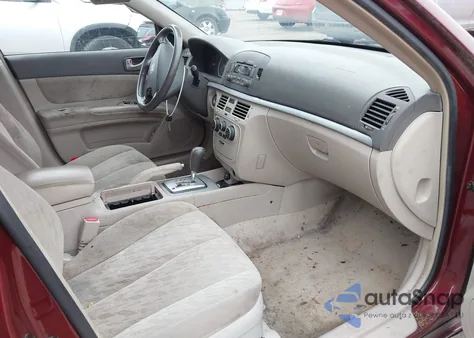 2007 Hyundai Sonata Gls из США, поврежденный, VIN 5NPET46C47H220339